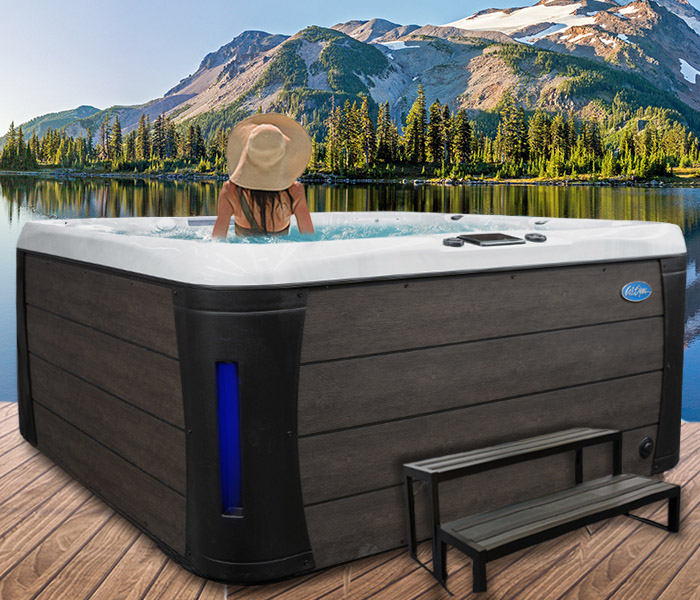 Calspas hot tub being used in a family setting - hot tubs spas for sale Ellisville
